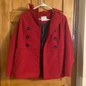 NEW Faded Glory Red Jacket, Coat